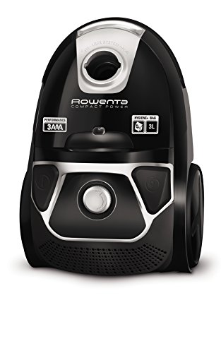 Rowenta Compact Power ro3985ea Cylinder Vacuum 3L 750 W à Black Vacuum – vacuums (750 W, à, 28 kWh, Cylinder Vacuum, dust bag, 3 l) - Image 3