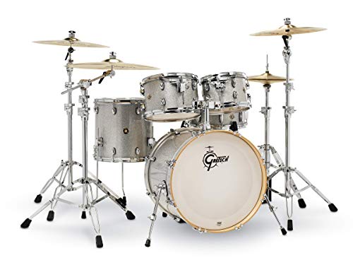 Argento scintillante. Gretsch CM1-E605-SS - Set di tamburo, colore: Argento