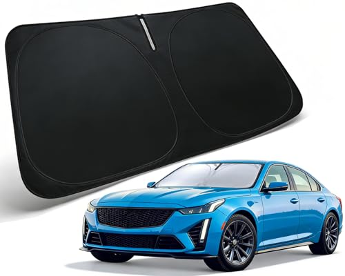 Image of Windshield Sun Shade Custom Fit for Cadillac CT5 2020-2024