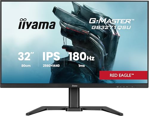 Image of iiyama GB3271QSU-B2-31.5 inch IPS,2560x1440 /180Hz,2H2DP,HAS.