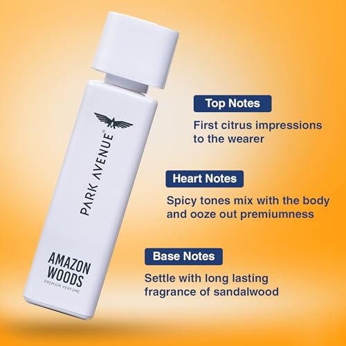 Image of Park Avenue Voyage Signature Collection - Amazon Woods (120ml x 2) | Liquid Perfume For Men | Fresh Long-Lasting Aroma | Premium Perfume