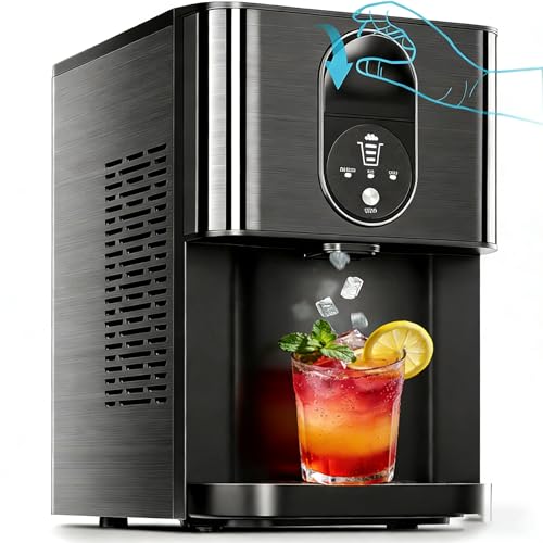 Kismile Countertop Nugget Ice Maker (Black)