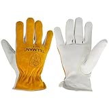 Tillman 1414 Top Grain/Split Cowhide Drivers Gloves, Medium