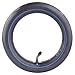 RUTU Inner Tube Set - Heavy-Duty 10x2 10x2.125 Inner Tube Replacement for 2-Wheel Self-Balancing Electric Scooter Kid's Bike, Trike Strollers -TR87 Angled Copper Valve Stem, Butyl Rubber Construction