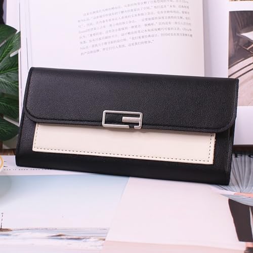 Multi-Card Slot Wallet with Zipper 9 Card Slots for Coins and Cash Women's Wallet2