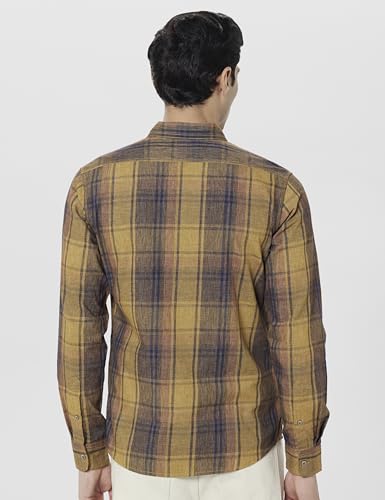 Image of Pepe Jeans Men's Regular Fit Full Sleeve Checkered Cotton Casual Shirt | Check Shirt for Man | Smart & Stylish | Multiple Styles | Mens Casual Shirts
