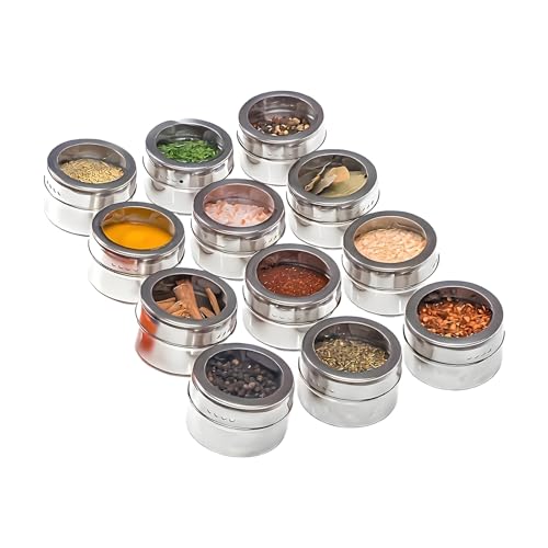 Bocal à épices transparent pour organiser les placards encombrés - 8