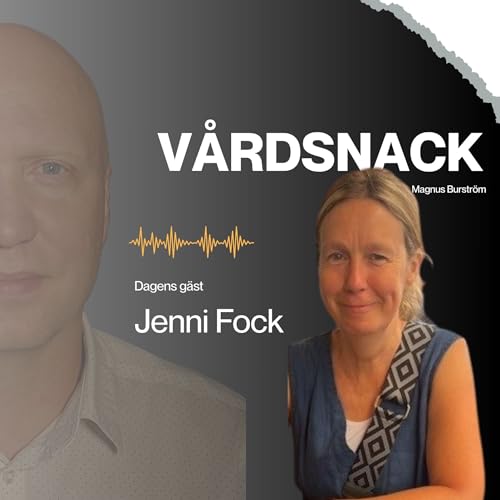 『Jenni Fock - en inblick i utvecklingsarbete inom hälso- och sjukvård idag och framöver』のカバーアート