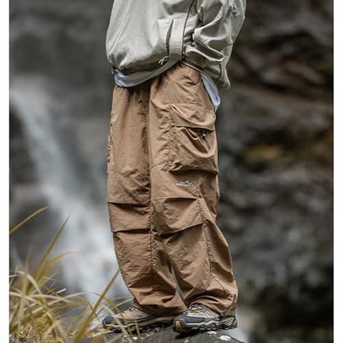 Gothic Outdoor Assault Pants, American Style, Men's Loose Multi-Functional Hiking and Mountaineering Casual Pants4