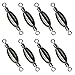 Acekit Quick Set Up Brass Fishing Sinker with Inner Swivel (#6-8pcs)