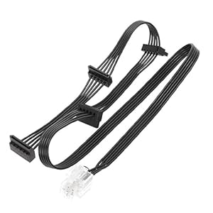 YIZITU 15PIN Eficiente Cable PCIE5.0 Cable Alimentación Tarjeta Gráfica Informática