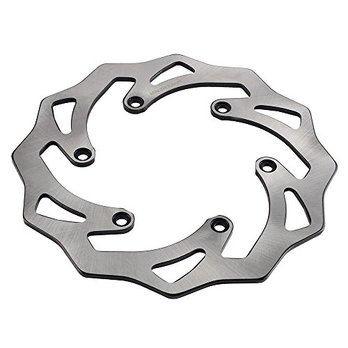 Nicecnc 220Mm Rear Brake Disc Rotor & Front Brake Disc Rotor Guard Compatible With Ktm 250 350 450 Excf,See Fitment #TOP4