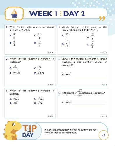 8th Grade Common Core Math: Daily Practice Workbook | 1000+ Practice Questions and Video Explanations | Argo Brothers (Next Generation Learning Standards Aligned (NGSS)) - Image 10