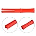 PATIKIL 10 Inch Shrink Wrap Handle, 1Pcs Stretch Wrap Dispenser Stretch Film Dispenser Plastic Hand for 35-38mm Core Furniture Wrapping Moving Packing, Red