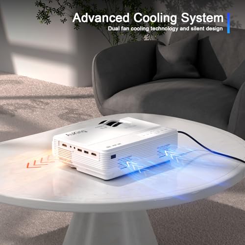 2024 Upgraded Bluetooth Home Theater Projector