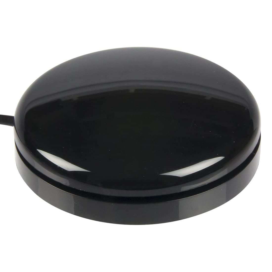 AbleNet Buddy Button Switch Black - Assistive Technology Interactive Switch for Communication and Accessible Play - Product# 57000