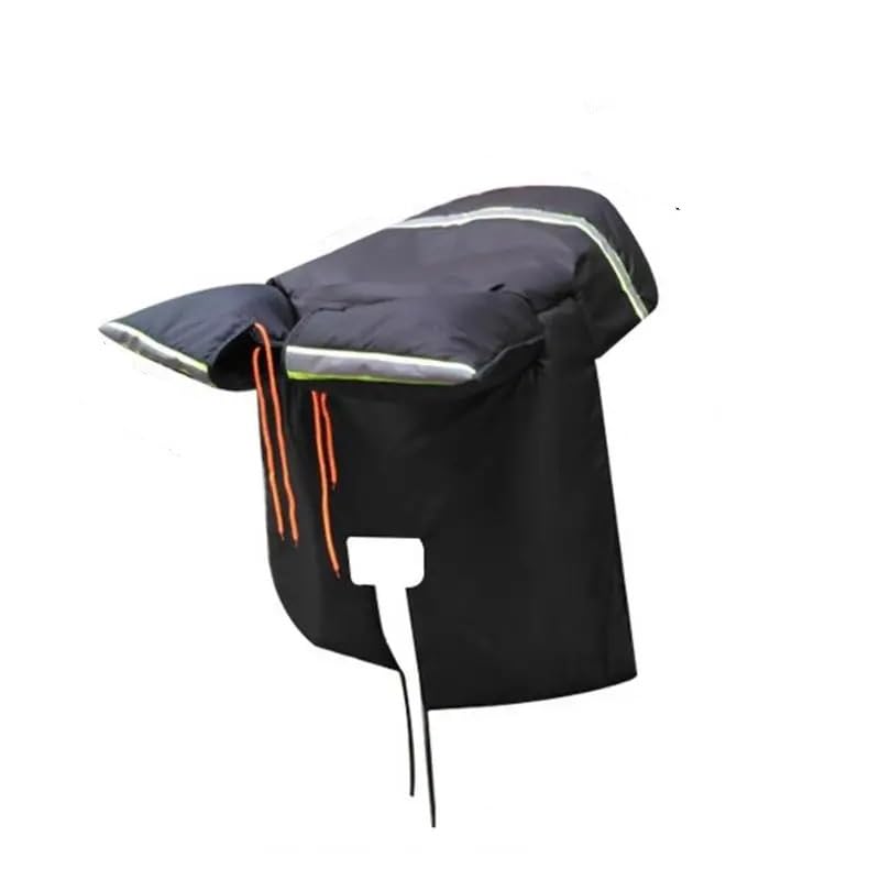 Couvre-Jambes de Moto, Couette Coupe-Vent et Foulard pour Le Cou, Housse de Moto épaisse, genouillères Chaudes, Couvre-Jambes à Trois Roues universelles (A)