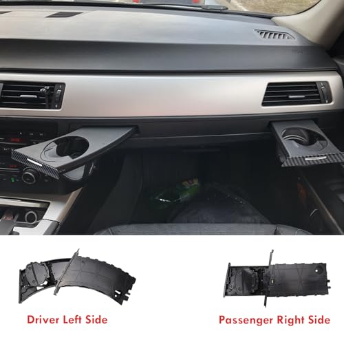Juego 3 Portavasos Retráctiles para BMW Serie 3 E90-E93 miniatura 6