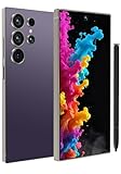 I25 Ultra Unlocked Cell Phone, 8GB+256GB Snapdragon 8 Gen 3 Android Smartphone, 7000mAh Battery Fast Charging Mobile Phone, 6.99' FHD+ 120Hz Screen, 108MP Camera, Dual SIM Phone/GPS/Face ID - Purple