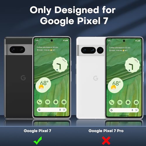 Image of TOCOL 3 Pack for Google Pixel 7 - Tempered Glass Screen Protector & Glass Camera Lens Protector, 10X Military Shatterproof, [Alignment Tool] [Fingerprint Unlock]