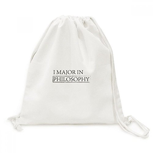 Sac cordon Philosophie en toile pour escapades et sorties culturelles