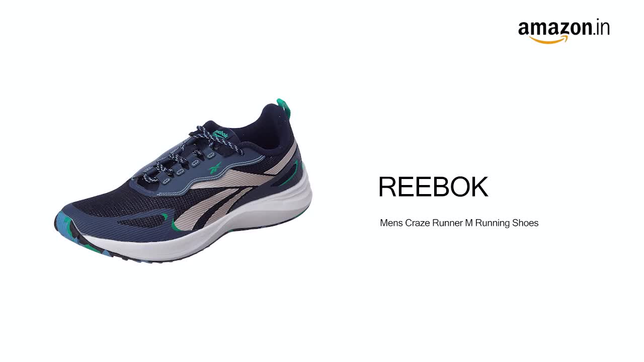 Buy Reebok Men Craze Runner M VECTORNAVY/SMOKYINDIGO/QUARTZMET