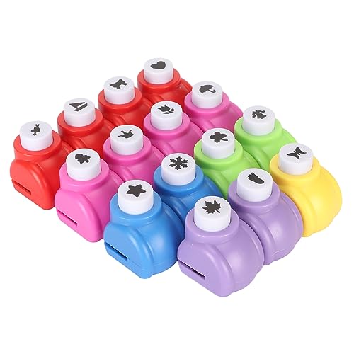 Pack of 15 Motif Punches, Motif Punches, Paper Punches, Punch Set in 15 Different Motifs, Mini Craft Paper Punches - Image 3