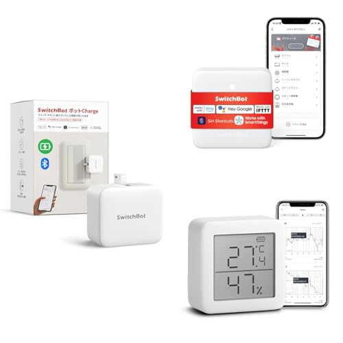 �y�Z�b�g�����zSwitchBot �X�}�[�g�����R�� �n�u�~�j + �{�b�gCharge +�����x�v Alexa �X�C�b�`�{�b�gHub Mini �X�}�[�g�z�[�� �w�K�����R�� �ԊO���Ɠd���Ǘ� �X�P�W���[�� ���u���� �ߓd�E�ȃG�l Google Home IF