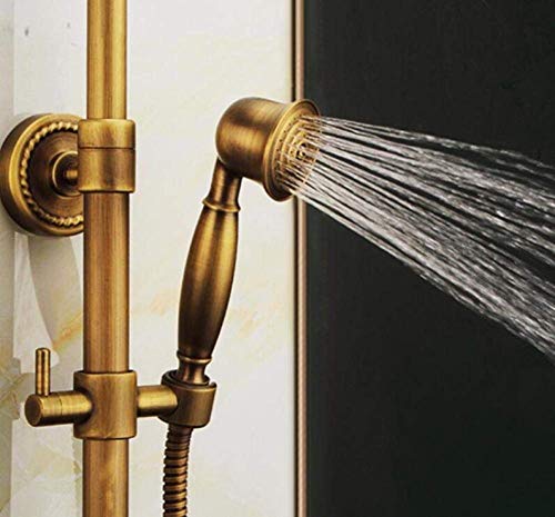 Ensemble de douche effet pluie pour créer un espace spa à la maison