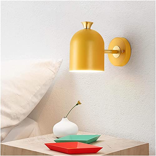 Luces de pared LED de interior y lámpara de pared de hierro forjado rosa 4