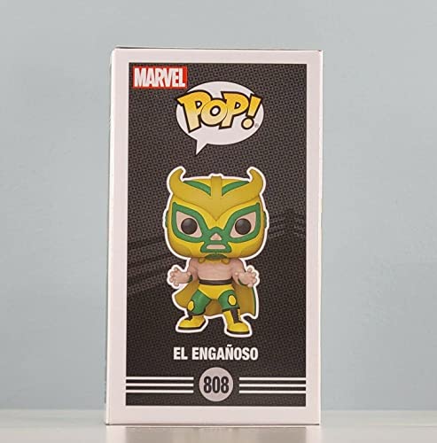 Lucha Libre Marvel Edition El Enganoso Pop! Vinyl Bobble-Head Collectible Toy Figure - Exclusive #TOP1