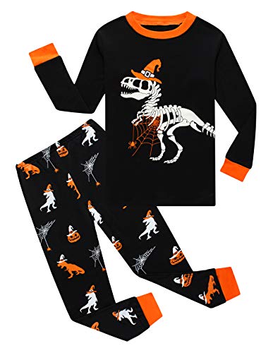 KikizYe Little Boys Long sleeve Pajamas Kids jammies Child Pjs