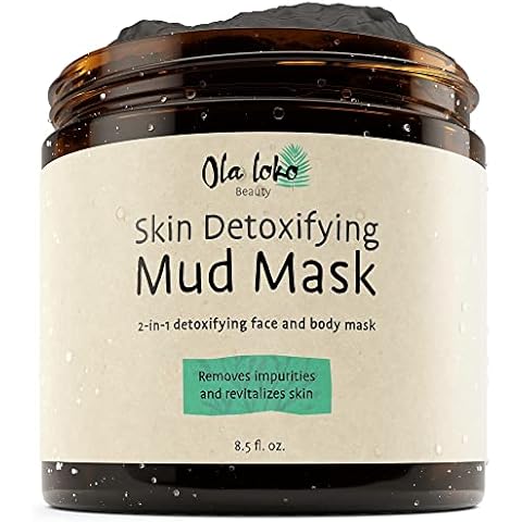 Mud Mask for Face and Skin, Detox Mask Skin Care, Exfoliating Face Mask - Deeply Cleans And Purify Pores For Clear And Glowing Skin, 8.5 Fl Oz Cover