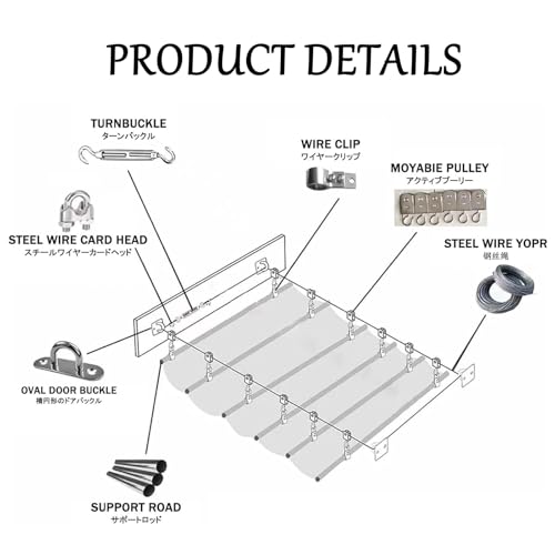 Auvent rétractable de haute qualité avec protection UV globale - 3