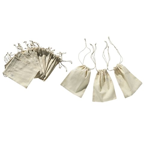 Set da 12 Buste in Cotone al 100% per Incartare