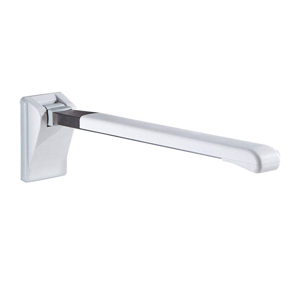 Wall Mounted Grab Rails Foldable Drop Down Toilet Rail Support, Flip-Up Bathroom Grab Bar, Toilet Arms Handicap Assist Medical Accessories