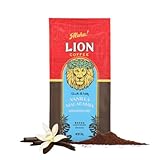 ライオンコーヒー バニラマカダミア 粉 140g フレーバーコーヒー ドリップ ハワイ 中挽き 浅煎り ライトロースト 水出しOK 旧パッケージ 人気 ギフト lioncoffee