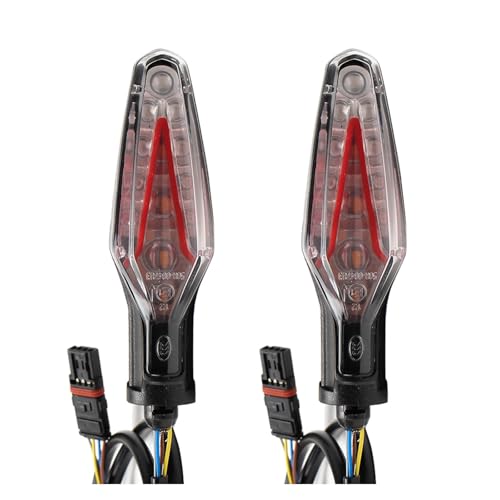Clignotants de moto multifonctions pour BMW R1250GS et R Nine T feu stop