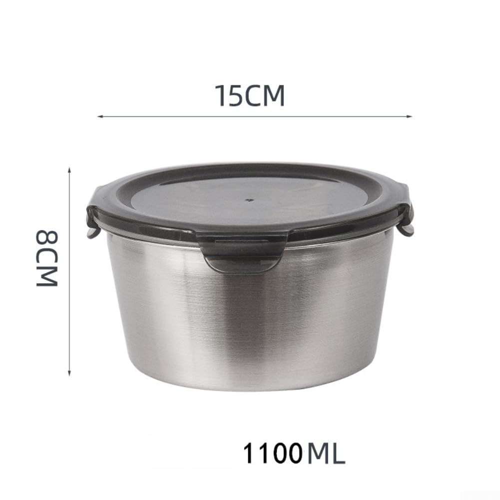Comida para acero 304 Tapa Transparente Redonda Comida para