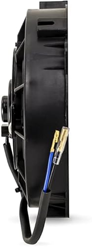 Miniatura 2 de Mishimoto MMFAN-6 - Ventilador eléctrico delgado para radiador, ajuste universal de 6 pulgadas, 12 voltios, negro