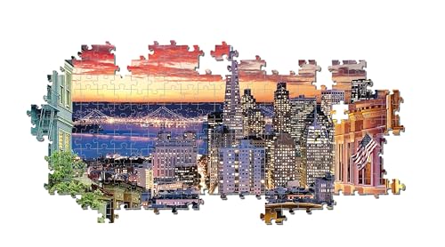 Puzzle 3000 pièces : San Francisco Clementoni Puzzles - vue 7