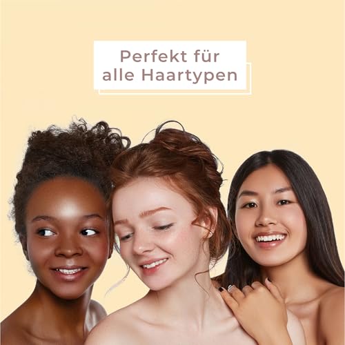 Chiara Ambra Haarbürste ohne Ziepen - Bürste für Damen und Herren - Entwirrbürste auch für Locken & Lange Haare - Nachhaltige Detangler Bürste Haarbürsten - Rosa