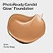 Revlon PhotoReady Candid Glow Moisture Glow Anti-Pollution Foundation with Vitamin E & Prickly Pear Oil, Anti-Blue Light Ingredients, without Parabens, Pthalates, & Fragrances, Honey Beige, 0.75 oz
