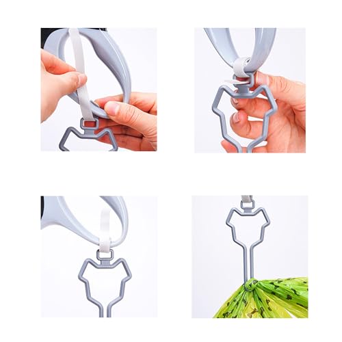 Image of 2 Set Dog Poop Bag Holder Dog Waste Bag Dispenser with Carabiner Clip Doggie Poop Bags Hands Free Hanging Carrier for Leash Belt Disposal Dog Poop Bags Rolls Pet Waste Pickups