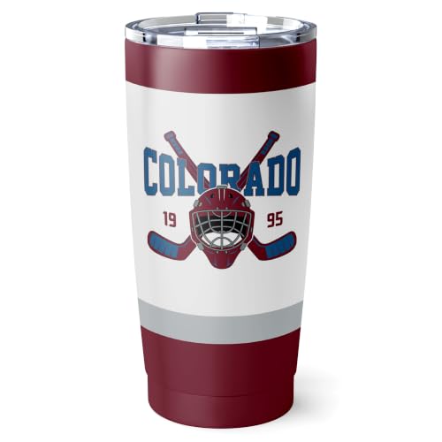 Image of ANTKING Colorado Tumbler 20oz Custom Name Number Travel Mug Gifts | Stainless Steel Insulated Coffee Cup for Men Women