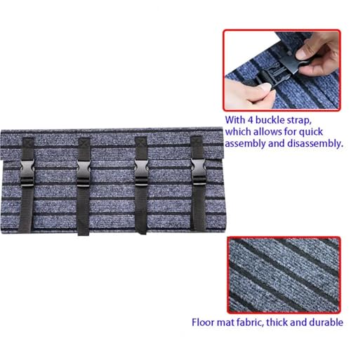 Cubierta de escalón para RV evita resbalones con estribo resistente 5