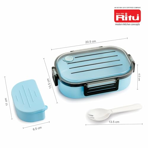 Image of RITU J-433 Evan Lunch Box for Office, School & Travel Use-1200ml