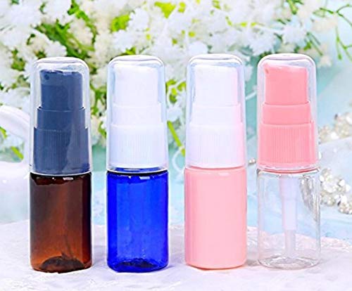 6Pcs 10Ml 0.34Oz Bpa Free Brown Empty Portable Pump Press Bottles Jars Pot Container For Makeup Foundations Cosmetic Skin Care Lotion Cream Liquid Essential Oils Serums #TOP1