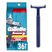 Gillette Sensor2 Fixed Men's Disposable Razor, 12 Count (Pack of 3)