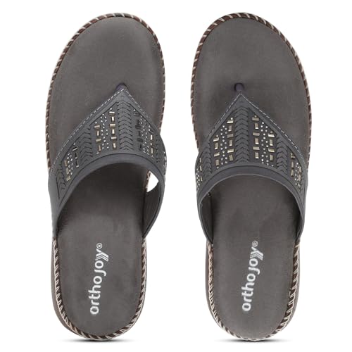 Image of ORTHO JOY doctor Footwear for women|| Fancy Footwear For Women || Orthopedic Women's Fancy Slipper /Sandal For Women